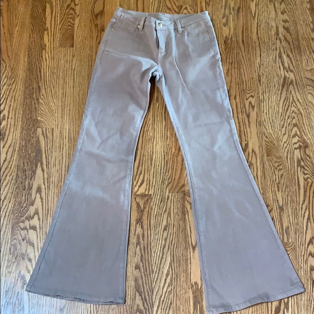 BCBG Nuetral Flare Jeans
